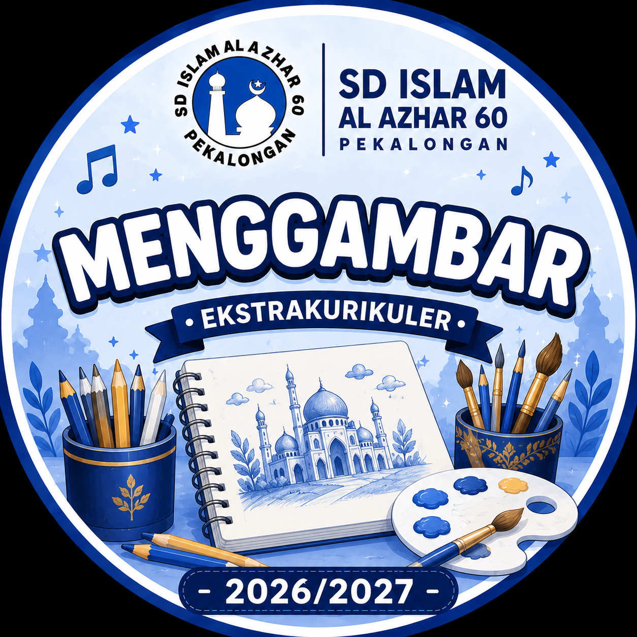 Menggambar A (Kelas 1-3)